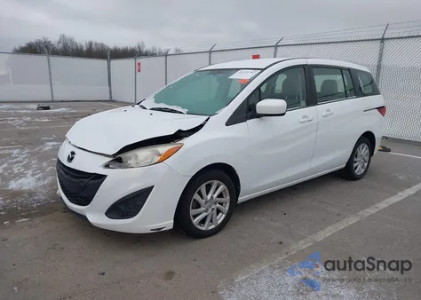 2012 Mazda Mazda5 Sport from USA, damaged, VIN JM1CW2BLXC0110217